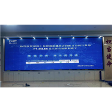 新疆昌吉?dú)庀缶謕1.25LED顯示屏項(xiàng)目